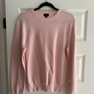J.Crew Crew Neck Sweater, Size Medium - Pink